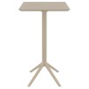 Τραπέζι Μπαρ Art Maison Strand -Taupe (60x60x108εκ)