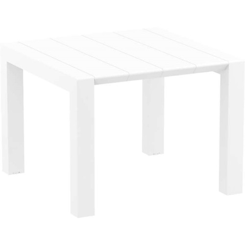 Τραπέζι Επεκτεινόμενο Art Maison Losning - White (100x100/140x75εκ.)