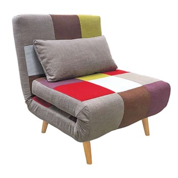 PATCHWORK ΥΦΑΣΜΑ ΠΟΛΥΘΡΟΝΑ/ΚΡΕΒΑΤΙ ART MAISON AYAKA 80Χ89εκ.-80Χ89Χ41-87εκ. - ΚΡΕΒ.80Χ190Χ28εκ.