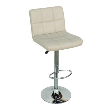 Σκαμπό Μπαρ 2 Τεμαχίων Art Maison Ebeltoft -  Cream Pu (43x52x62-82/90/110cm)