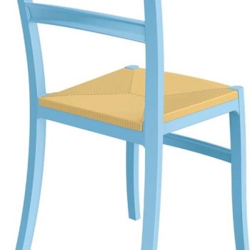 Καρέκλα Art Maison Struer - Light Blue (45x51x85cm)