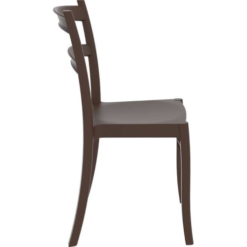 Καρέκλα Art Maison Struer - Dark Brown (45x51x85εκ.)