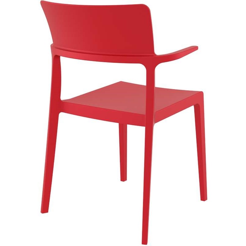 ΠΟΛΥΘΡΟΝΑ ART MAISON ARCADE RED ΠΟΛ/ΝΙΟΥ-58Χ55Χ84εκ.