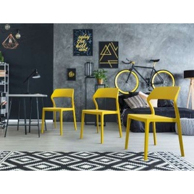 Καρέκλα Art Maison Grindsted - Yellow (52x56x83εκ.) Καρέκλα Art Maison Grindsted - Yellow (52x56x83εκ.)