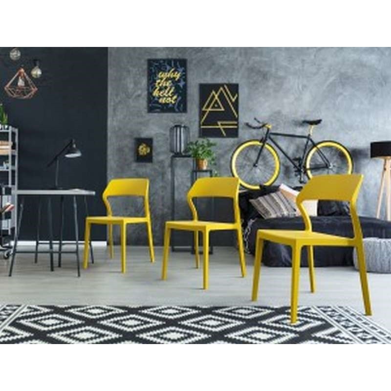 Καρέκλα Art Maison Grindsted - Yellow (52x56x83εκ.) Καρέκλα Art Maison Grindsted - Yellow (52x56x83εκ.)