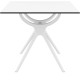 Τραπέζι Art Maison Frederikssund - White (80x80x74εκ.)