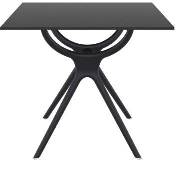 Τραπέζι Art Maison Frederikssund - Black (80x80x74εκ.)