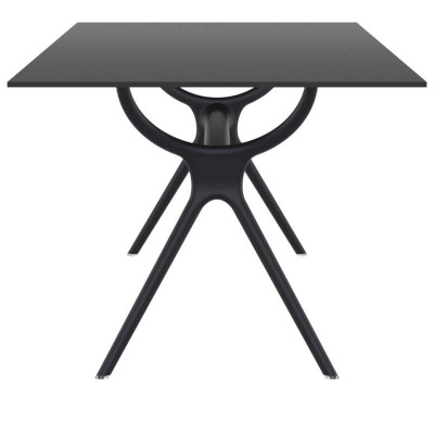 Τραπέζι Art Maison Frederikssund - Black (180x90x74εκ.)