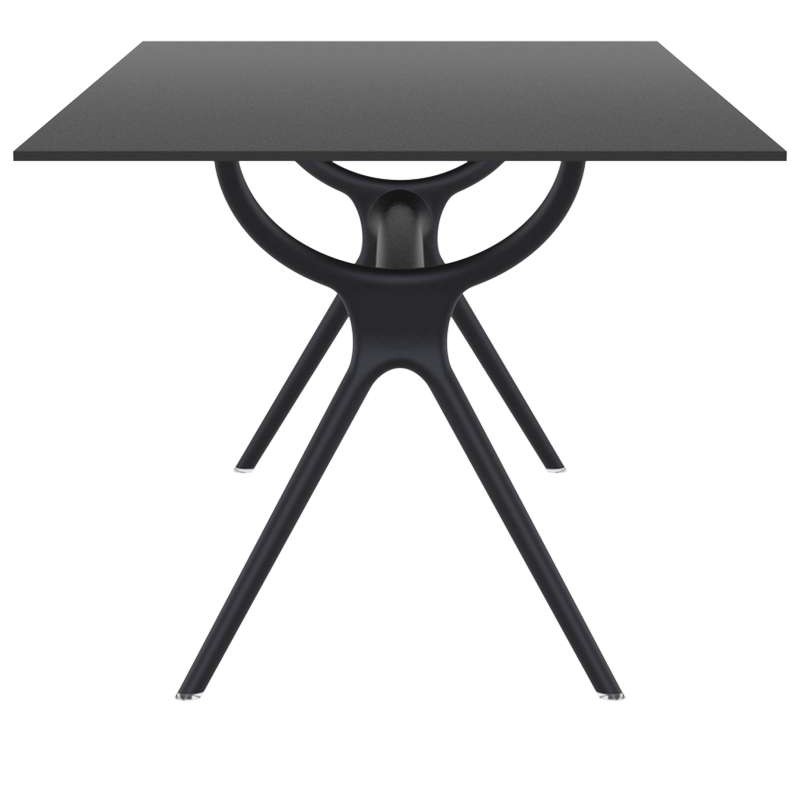 Τραπέζι Art Maison Frederikssund - Black (180x90x74εκ.)