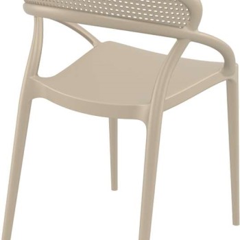 Καρέκλα Art Maison Skovby - Taupe (54x56x82εκ.)