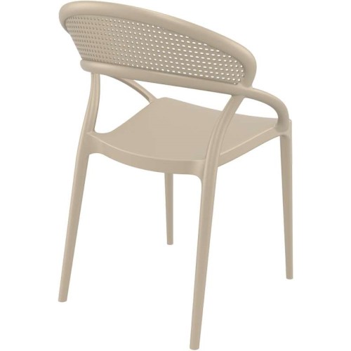 Καρέκλα Art Maison Skovby - Taupe (54x56x82εκ.)