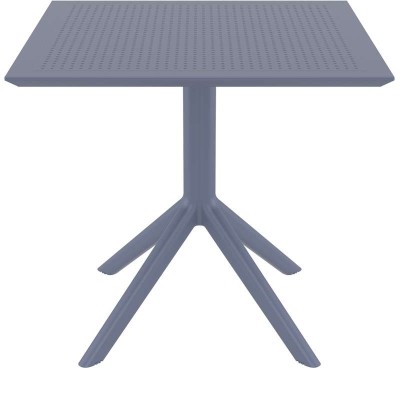 Τραπέζι Art Maison Strand - Dark Gray (80x80x74εκ) Τραπέζι Art Maison Strand - Dark Gray (80x80x74εκ)