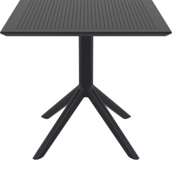 Τραπέζι Art Maison Strand - Black (80x80x74εκ)