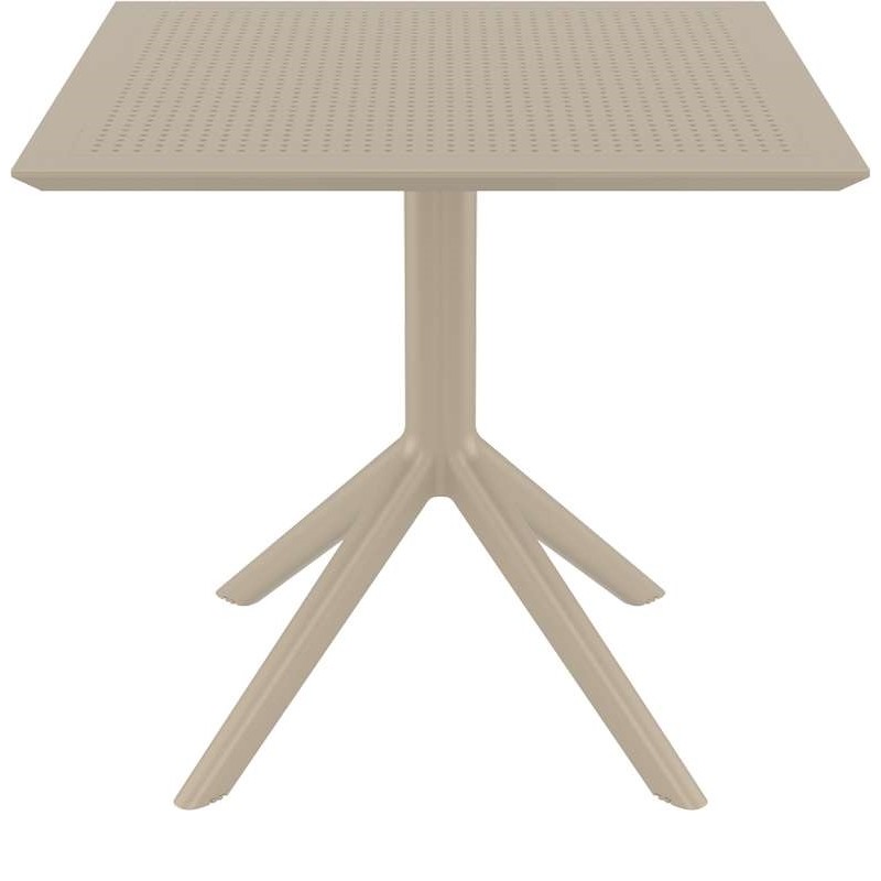 Τραπέζι Art Maison Strand - Taupe (80x80x74εκ)