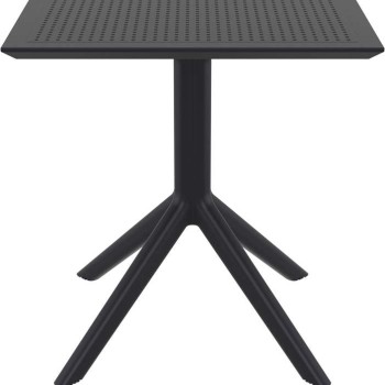 Τραπέζι Art Maison Strand - Black (70x70x74εκ)