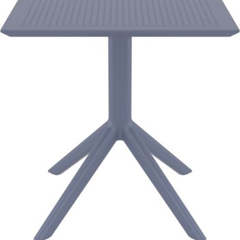 Τραπέζι Art Maison Strand - Dark Gray (70x70x74εκ)