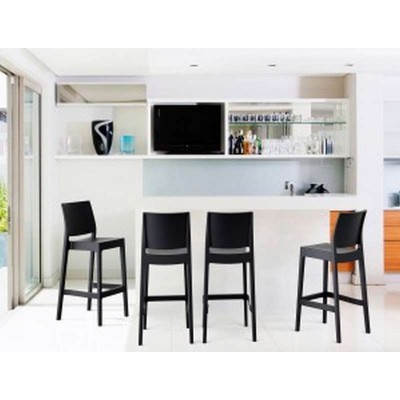 Σκαμπό Μπαρ Art Maison Humlebaek - Black (44x51x108εκ.) Σκαμπό Μπαρ Art Maison Humlebaek - Black (44x51x108εκ.)