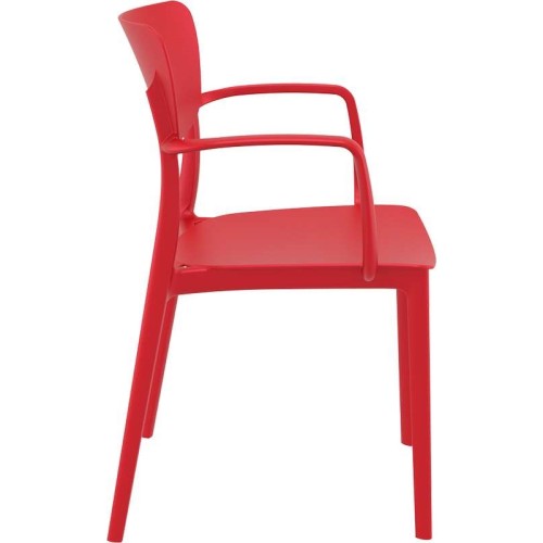 Πολυθρόνα Art Maison Fredensborg - Red (54x53x82εκ.)