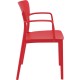 Πολυθρόνα Art Maison Fredensborg - Red (54x53x82εκ.)