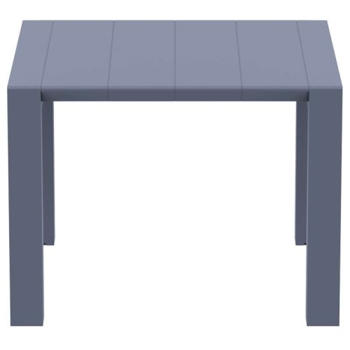 Τραπέζι Επεκτεινόμενο Art Maison Losning - Dark Gray (100x100/140x75εκ.)