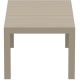 Τραπέζι Επεκτεινόμενο Art Maison Losning - Taupe (100x180/220x75εκ.)