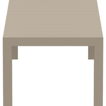 Τραπέζι Επεκτεινόμενο Art Maison Losning - Taupe (100x260/300x75εκ.)