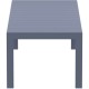 Τραπέζι Επεκτεινόμενο Art Maison Losning - Dark Gray (100x260/300x75εκ.)