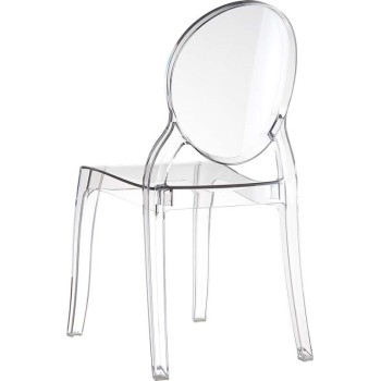 Καρέκλα Art Maison Niva - Clear (47x50x90εκ.)