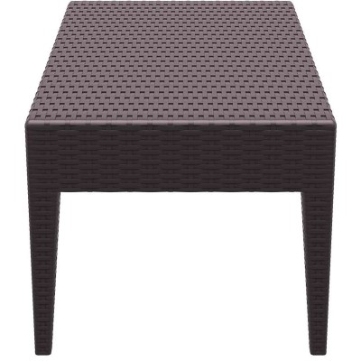 Τραπέζι Art Maison Hedensted - Brown (92x53x45εκ.)