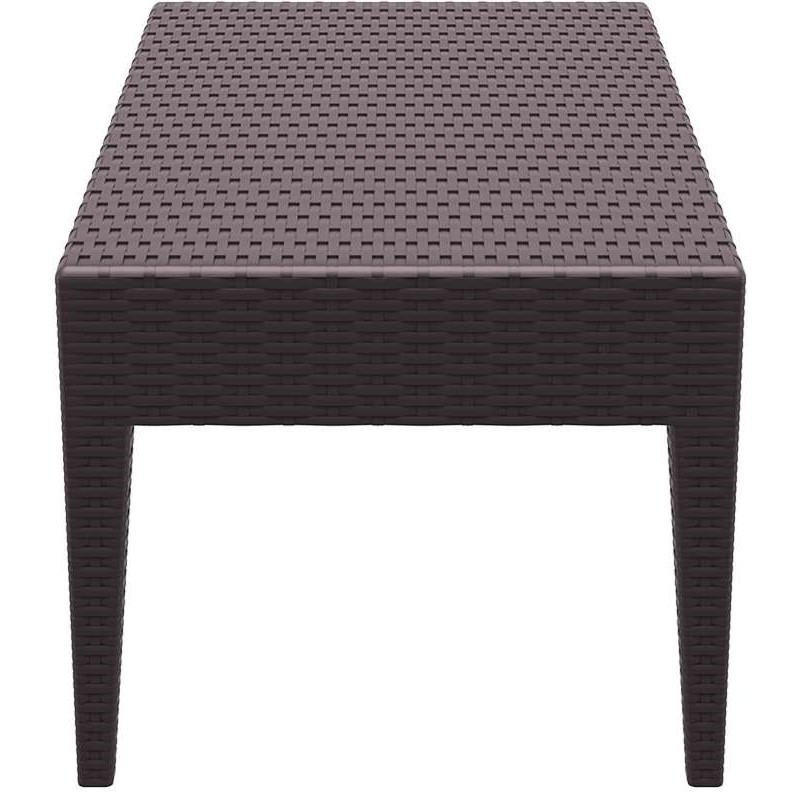 Τραπέζι Art Maison Hedensted - Brown (92x53x45εκ.)