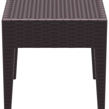 Τραπέζι Art Maison Hedensted - Brown (45x45x45εκ.)