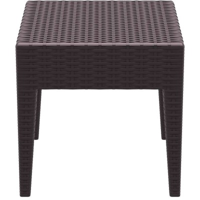 Τραπέζι Art Maison Hedensted - Brown (45x45x45εκ.)