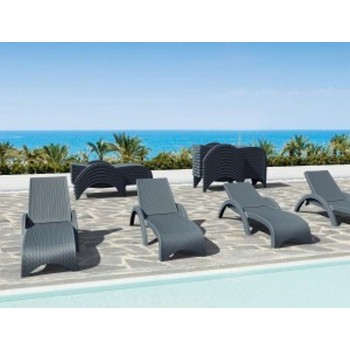 ΞΑΠΛΩΣΤΡΑ ART MAISON YASHIDA DARK GREY ΠΟΛ/ΝΙΟΥ-73Χ187Χ44εκ.