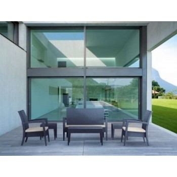 Σετ Σαλονιού 4 Τεμαχίων με μαξιλάρι Art Maison Hedensted - Dark Gray (128x77x89εκ.)