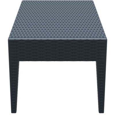 Τραπέζι Art Maison Hedensted - Dark Gray (92x53x45εκ.)