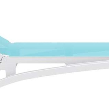 Ξαπλώστρα Art Maison Nykobing - White Turquoise (193x68x35εκ)