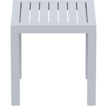 Τραπέζι Art Maison Skanderborg - Silver Gray (45Χ45Χ45εκ)