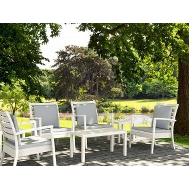 Τραπέζι Art Maison Skanderborg - Silver Gray (90Χ45Χ45εκ) Τραπέζι Art Maison Skanderborg - Silver Gray (90Χ45Χ45εκ)