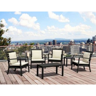 Τραπέζι Art Maison Skanderborg - Black (90Χ45Χ45εκ)