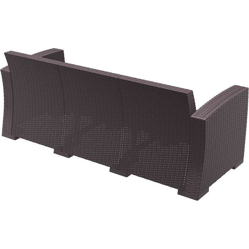 Καναπές Τριθέσιος Πολυπροπυλενίου Art Maison Fredericia - Brown (198x79x79εκ.)