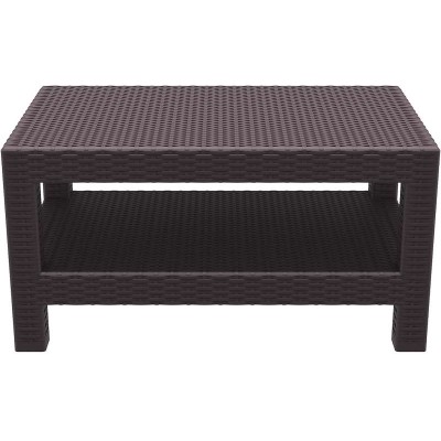 Τραπέζι Πολυπροπυλενίου Art Maison Fredericia - Brown (92x57x45εκ.)