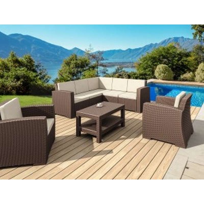 Τραπέζι Πολυπροπυλενίου Art Maison Fredericia - Brown (92x57x45εκ.)