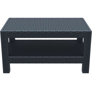 Τραπεζάκι Πολυπροπυλενίου Art Maison Fredericia - Dark Gray (92Χ57Χ45εκ.)