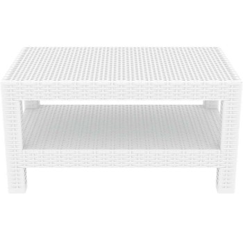 Τραπεζάκι Πολυπροπυλενίου Art Maison Fredericia - White (92Χ57Χ45εκ.)
