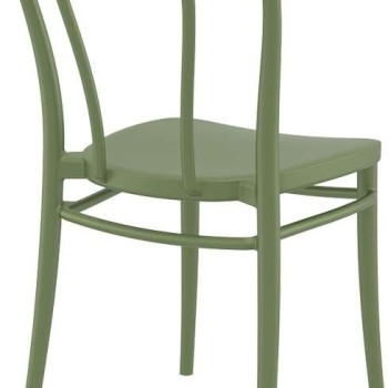 ΚΑΡΕΚΛΑ ART MAISON CONCORD - OLIVE GREEN (45x52x85εκ.)