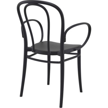 ΠΟΛΥΘΡΟΝΑ ART MAISON ARCHANGEL BLACK ΠΟΛ/ΝΙΟΥ-57Χ52Χ85εκ.