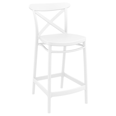 Σκαμπό Μπαρ Art Maison Strand - White (45x50x96εκ.) Σκαμπό Μπαρ Art Maison Strand - White (45x50x96εκ.)
