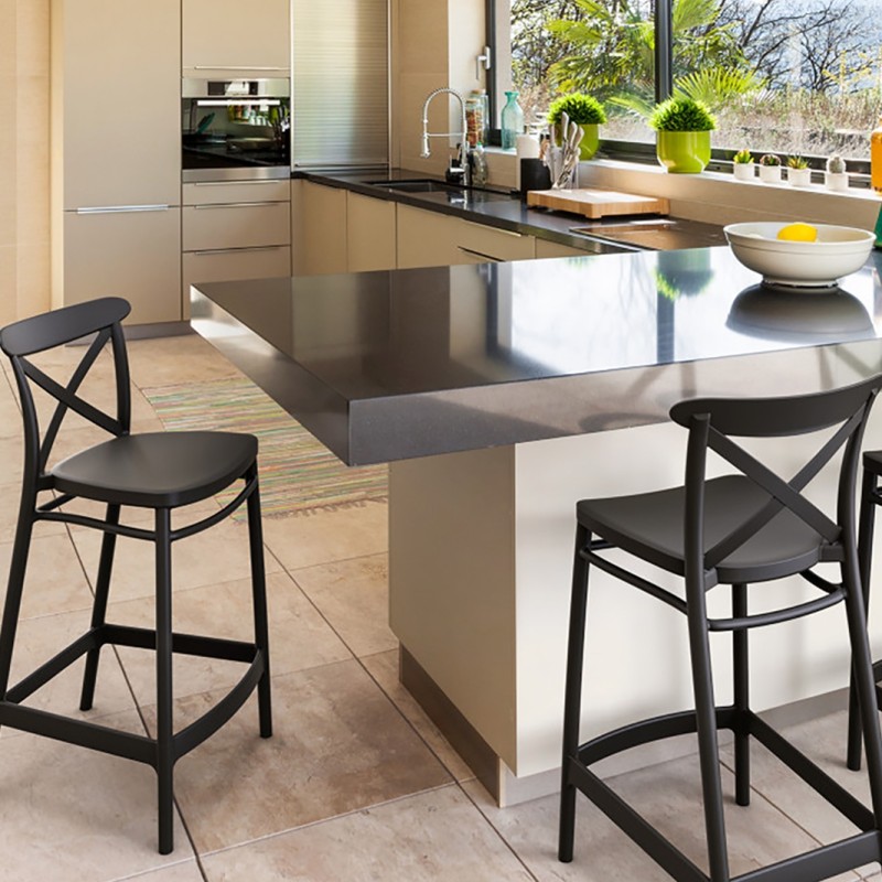 Σκαμπό Μπαρ Art Maison Strand - Dark Gray (45x50x96εκ.) Σκαμπό Μπαρ Art Maison Strand - Dark Gray (45x50x96εκ.)