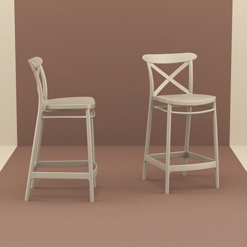 Σκαμπό Μπαρ Art Maison Strand - Taupe (45x50x96εκ.) Σκαμπό Μπαρ Art Maison Strand - Taupe (45x50x96εκ.)