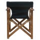 Καρέκλα Σκηνοθέτη με Καραβόπανο Art Maison Farum - Black (59X51X85εκ)